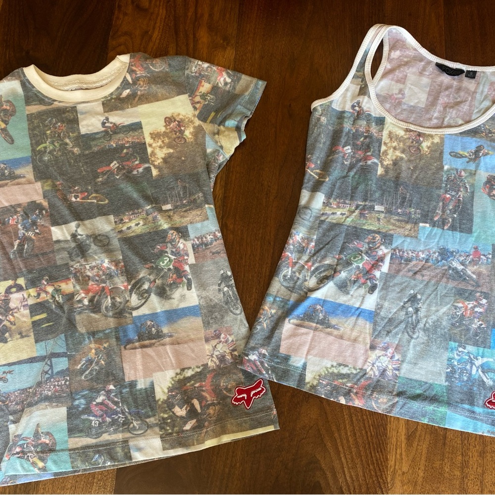 Fox Women's Graphic Short Sleeve Tee and Tank-  Multicolor